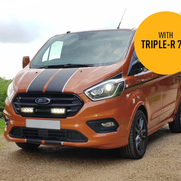 Σέτ τοποθέτησης γρίλιας για Ford Transit Custom (2018-2022) με Triple-R 750 Std (Με Φώτα θέσης) 9240 Lumens - Lazerlamps