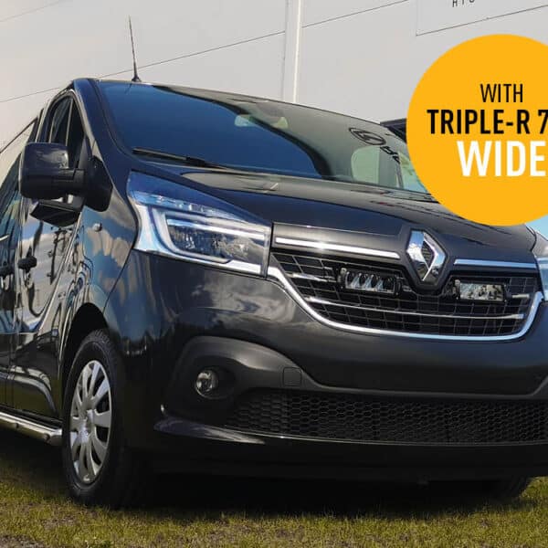 Σετ τοποθέτησης γρίλιας για Renault Trafic (2019-2022) Με Triple-R 750 Wide 9240 Lumens - Lazerlamps