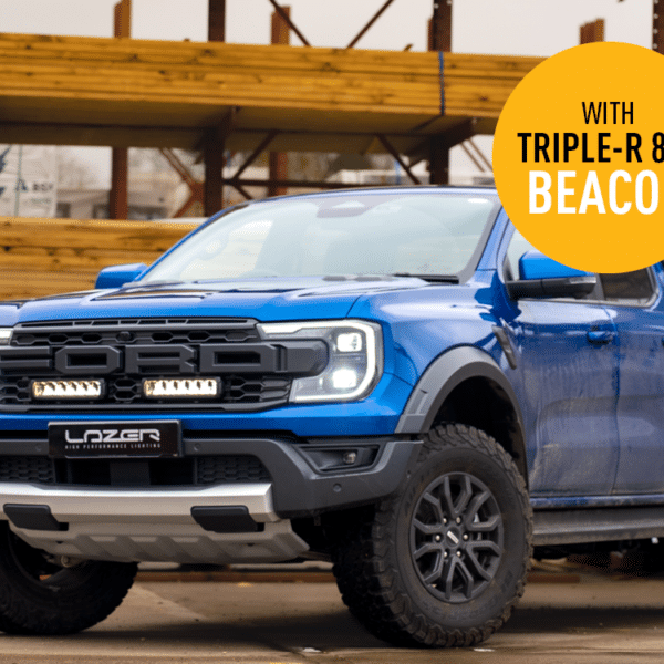Σετ γρίλιας για Ford Ranger Raptor (2023+) με Triple-R 850 Με Φάρο 13860 Lumens - Lazerlamps