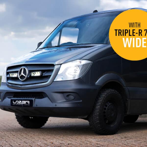Σετ γρίλιας για Mercedes Sprinter (2013-2017) με Triple-R 750 Wide 9240 Lumens - Lazerlamps
