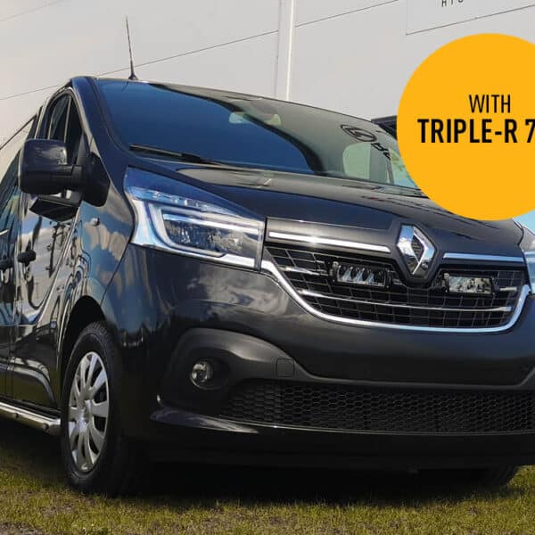 Σετ τοποθέτησης γρίλιας για Renault Trafic (2019-2022) Με Triple-R 750 Std (Με Φώτα θέσης) 9240 Lumens - Lazerlamps
