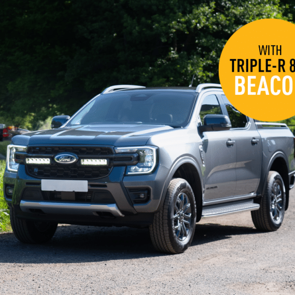 Σετ γρίλιας για Ford Ranger Wildtrak (2023+) με Triple-R 850 Με φάρο 13860 Lumens - Lazerlamps