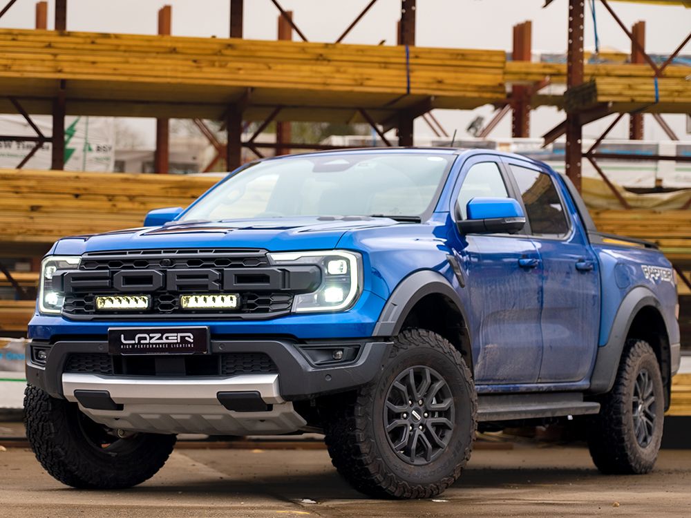 Σετ γρίλιας για Ford Ranger Raptor (2023+) με Triple-R 850 Με Φάρο 13860 Lumens - Lazerlamps - Image 2