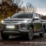 Σέτ τοποθέτησης οροφής για Mitsubishi L200 2019-2023 (Χωρίς ράγες οροφής) με Linear 42 Elite 33300 Lumens - Lazerlamps