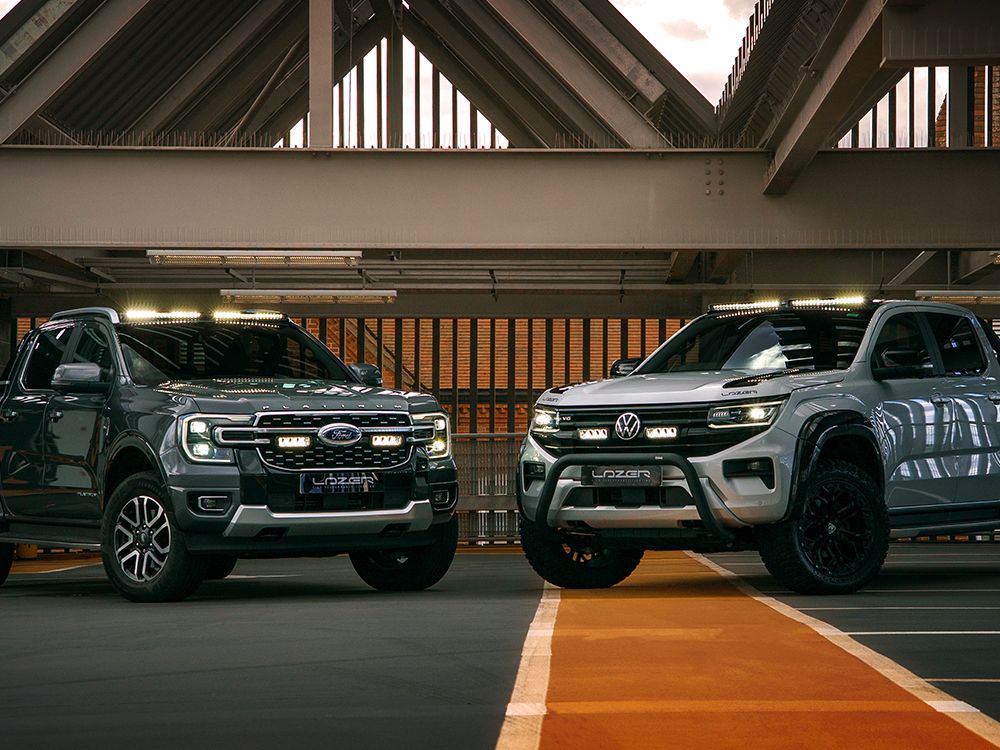 Roof Pods για Ford Ranger / Raptor 2023+ με 2 Glide 23000 Lumens - Lazerlamps - Image 10