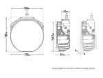 Sentinel 7" με Φώτα θέσης και αντεστραμμένο φακό 12248 Lumens - Lazerlamps - Image 4