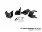 Σετ τοποθέτησης γρίλιας για Toyota Hilux Invincible X (2021+) με Triple-R 750 - Lazerlamps - Image 4