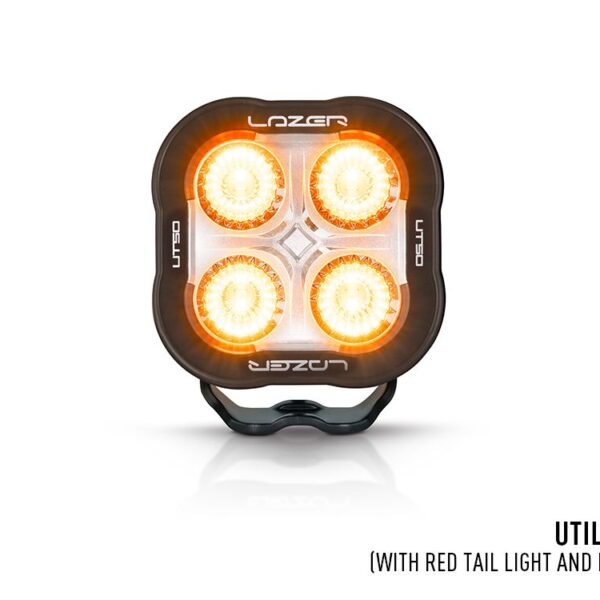 Φώς εργασίας Led Ultility 50 5000 Lumens - Φώς εργασίας Led Utility-50 (με προειδοποιητικό φώς και κόκκινο φώς) - Lazerlamps
