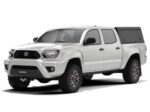 Κουβούκλιο Explorer για Toyota Tacoma Gen 2 2005–2015 Κοντή Καρότσα, Μαύρο με Ανάγλυφη Λαμαρίνα Alu-Cab - Image 2