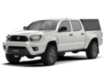 Κουβούκλιο Explorer για Toyota Tacoma Gen 2 2005–2015 Κοντή Καρότσα, Μαύρο με Ανάγλυφη Λαμαρίνα Alu-Cab