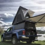 Κουβούκλιο Adventure VW Amarok 2010+ Διπλοκάμπινο μαύρο/λεία λαμαρίνα Alu-Cab - Image 2
