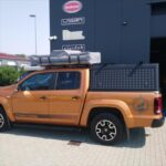 Κουβούκλιο Adventure για VW Amarok 2010+ Διπλοκάμπινο, Μαύρο με Καρό Λαμαρίνα Alu-Cab - Image 5